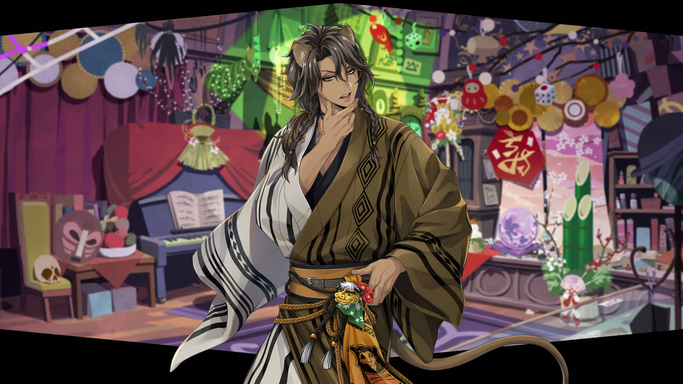 ツイステ】SR/レオナ【新春の衣】の詳細・評価 - ツイステッド